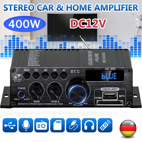 400 verstärker stereo - w,