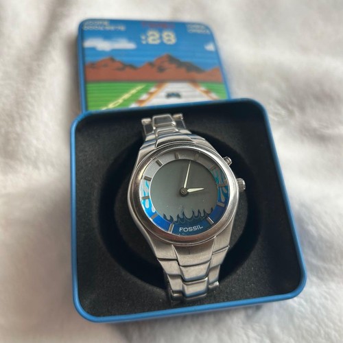 Fossil big tic blue - fossil, uhr