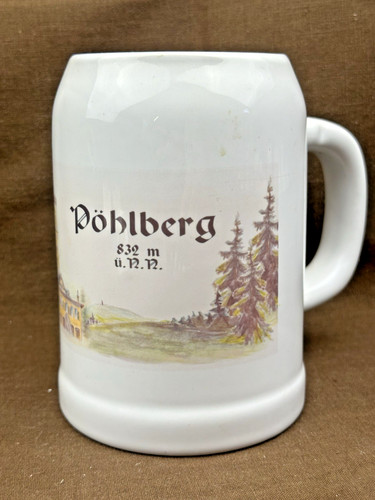 Ddr keramik ton bierkrug - ddr,