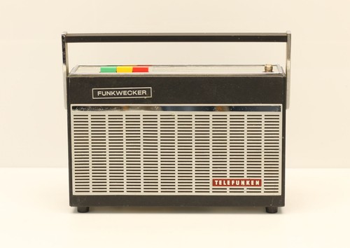 Vintage funkwecker telefunken - vintage,