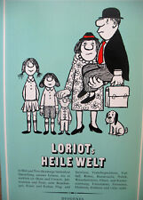 LORIOTs Heile Welt SAMMELBAND Diogenes 1980 NEUwertig Humor Satire Text+Zeichnun