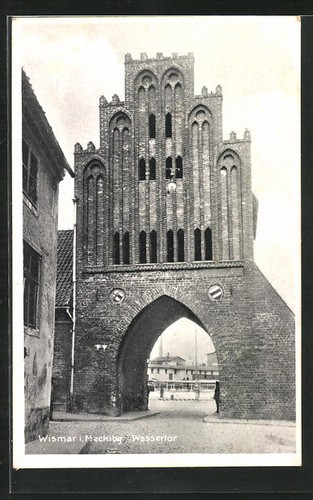 Wismar mecklburg blick zum - /mecklburg,,