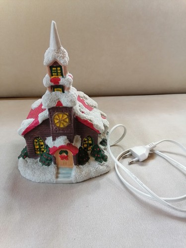 Weihnachts deko kirche bunt - weihnachts-deko,