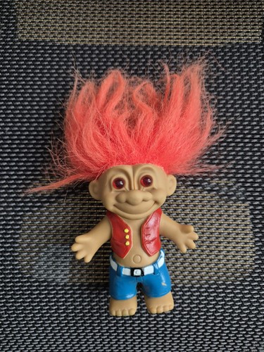 Vintage troll figur - troll, jahre