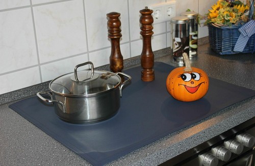 Ceranfeld abdeckung kunstleder - abdeckung,