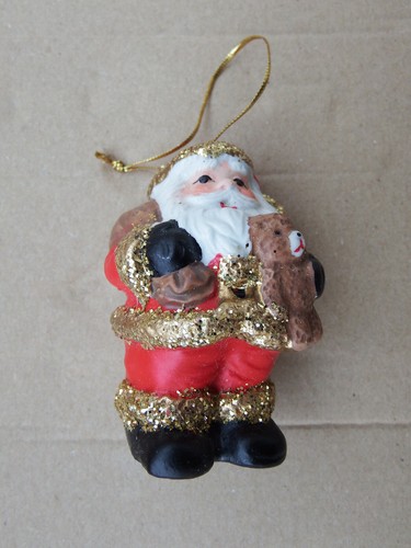 Weihnachtsmann keramik mit - weihnachtsmann,