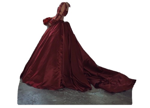 Henna kleid rot - in,