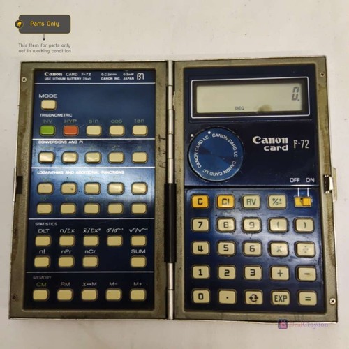Canon card 72 - canon,