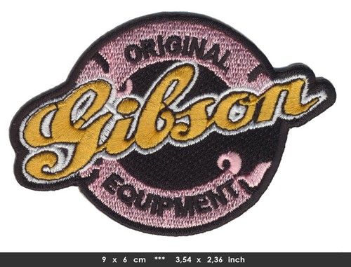 Gibson aufnäher patches - gibson,