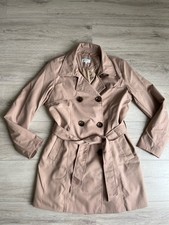 Trenchcoat ONLY Valerie camel braun beige 36 S NEUW.