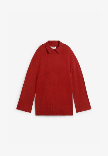 Oversize pullover mit - oversize,