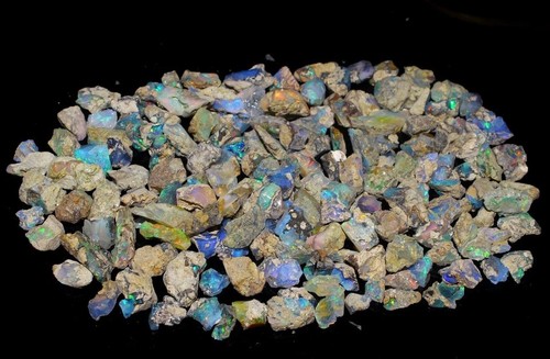 äthiopischer opal rohstein - Äthiopischer,