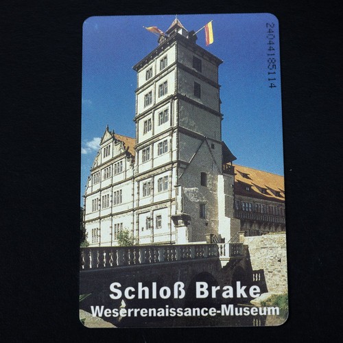 Telefonkarte schloß brake - telefonkarte,