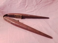 Nussknacker,Holz,Teakholz/Messing,verm. Carl Auböck,Vintage