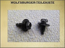 GOLF 1 CABRIO Schrauben Scheiben für Halteblech Wasserkühler Kühler VW N0102161