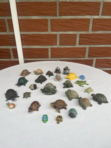 Sammlung schildkröten figuren - sammlung,