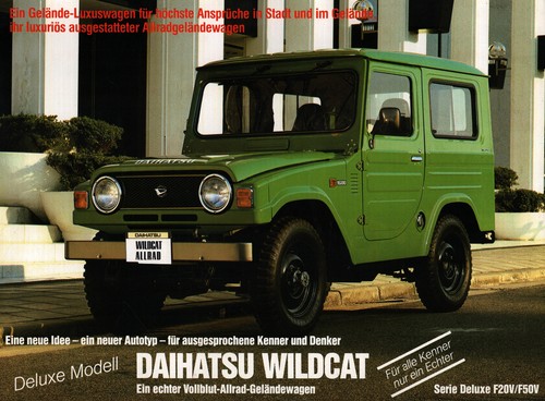 Prospekt datenblatt daihatsu - prospekt,