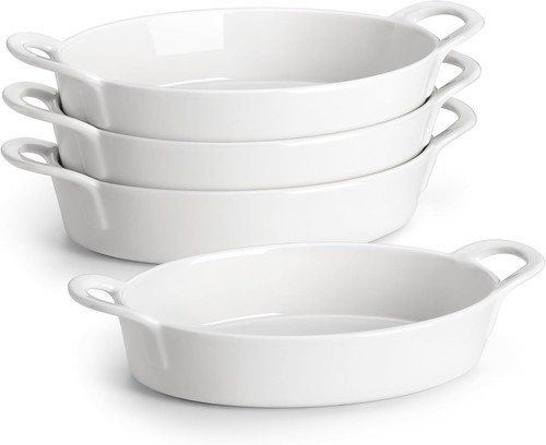 Auflaufform klein 4er set - auflaufform,