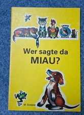 DDR Kinder Buch Leseheft Sutejew Wer sagt da Miau?
