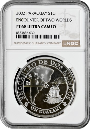 Paraguay guarani 2002 ngc - guarani,