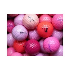 50 Pink Golfbälle Mix Bunt
