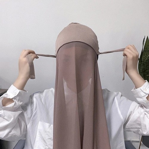 Muslimische frauen mütze mit - muslimische,