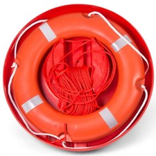 Rettungsring mit Rettungsleine