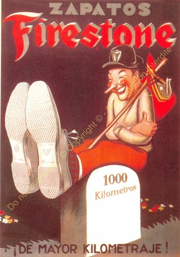 Plakat werbung zapatos - cp,