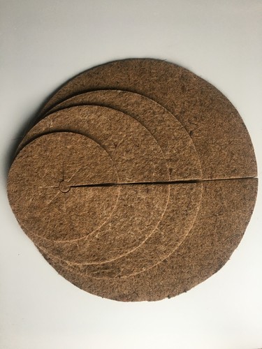 Kokosscheibe mulchscheibe aus - kokosscheibe,