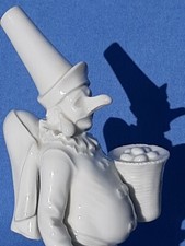Porzellan Figur Pulcinella Commedia dell'arte Sächsische Porzellan-Manufaktur 