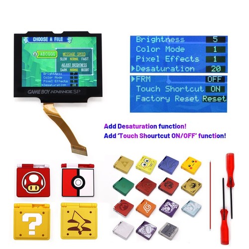 Gameboy advance ips v5 - advance, sp