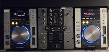 Pioneer DJ Set -Pioneer CDJ200 x2+Pioneer DJM 250+DJ Case