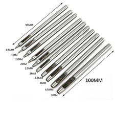 10tlg Locheisen Satz