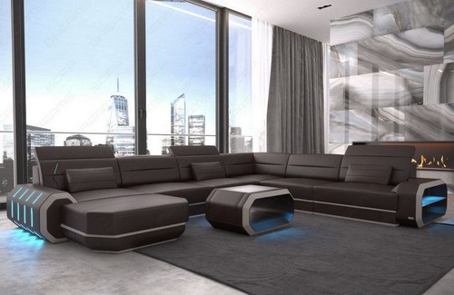 Sofa wohnlandschaft leder - sofa,