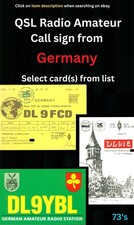 QSL Amateurfunkkarte -