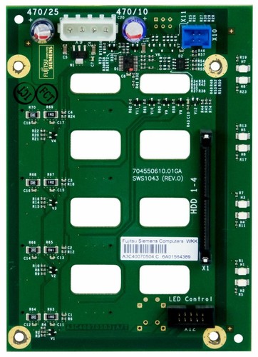 Backplane fujitsu a3c40070504 - backplane,