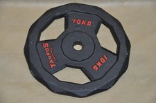 Taurus 10kg Hantelscheibe Guss 30mm Diamand 3G Gewichtheben