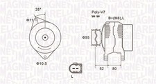 MAGNETI MARELLI Lichtmaschine