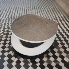 baliv WC-Sitz Meuse mit Absenkautomatik Holzkern Braun Steinoptik