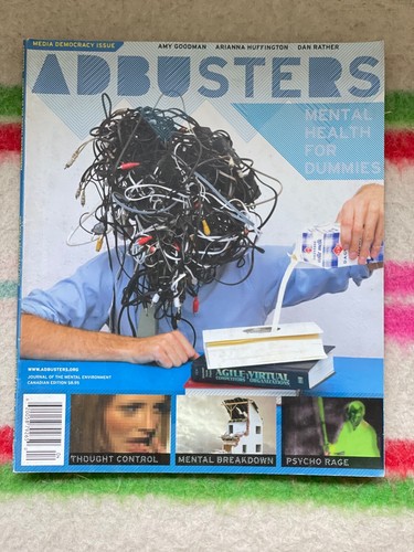 Adbusters magazine issue - adbusters,