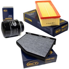 Inspektionspaket Filterset SCT für Seat Alhambra VW Passat Tiguan Touran CC 1.4
