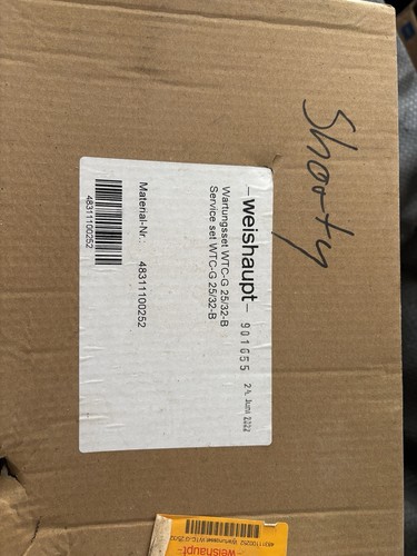 Weishaupt wartungsset wtc - weishaupt, wtc-g