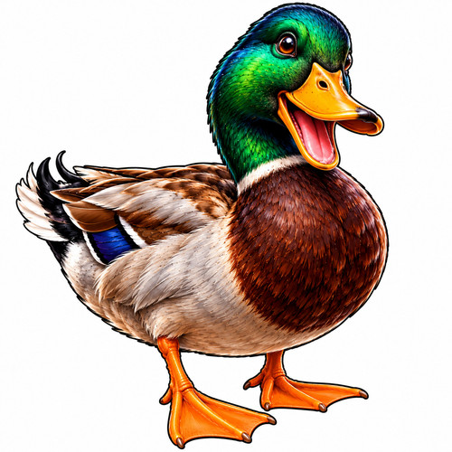 Autoaufkleber sticker ente - sticker,