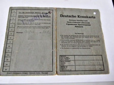 Deutsche Kennkarte BRD 1946