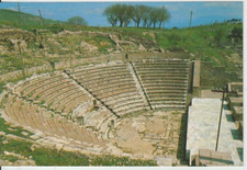 PERGAMON, TÜRKEI - ASKLEPION THEATER FARBIGE POSTKARTE