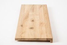 Fensterbank Treppenstufe Regalbrett Eiche Rustikal massiv DL 20 mm unbehandelt