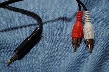 Adapterkabel 3,5 Klinke auf Cinch 10m extralang