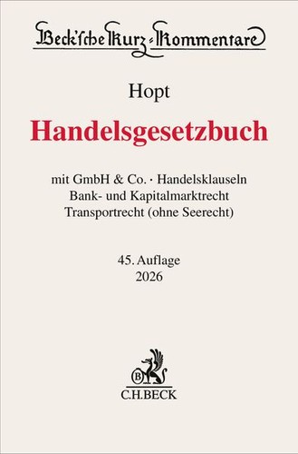 Handelsgesetzbuch hgb - handelsgesetzbuch., |