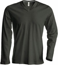 Kariban Herren V-Neck T-Shirt