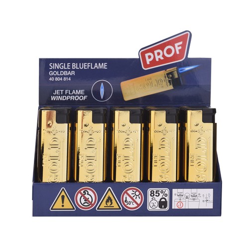 Gold prof feuerzeug - 5x,